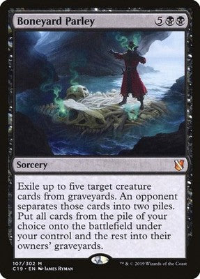 Boneyard Parley C19 107 NM Magic: The Gathering
