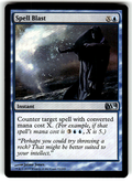 Spell Blast Magic 2014 (M14) 72 U Magic: The Gathering Near Mint