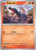 Salandit 023/142 SV07: Stellar Crown Pokémon TCG