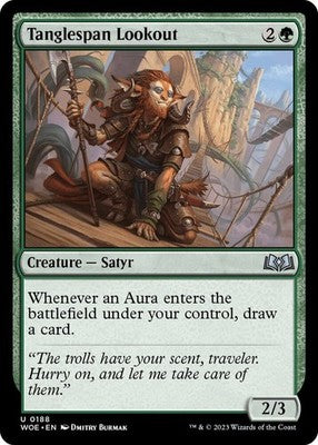 Tanglespan Lookout WOE 188 NM Magic: The Gathering