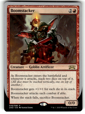 Boomstacker Unsanctioned 49 R Magic: The Gathering Near Mint