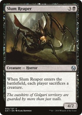 Slum Reaper GK1 52 NM Magic: The Gathering