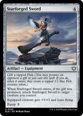 Starforged Sword BLB 249 NM Magic: The Gathering