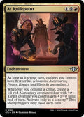 At Knifepoint OTJ 193 Foil NM Magic: The Gathering