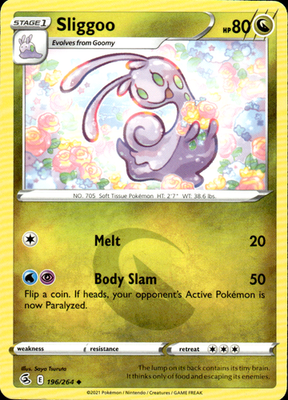 Sliggoo Fusion Strike 196/264 Uncommon Pokémon — English Lightly Played
