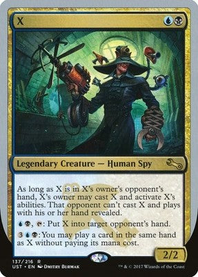 X UST 137 NM Magic: The Gathering