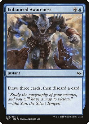 Enhanced Awareness FRF 33 NM Magic: The Gathering