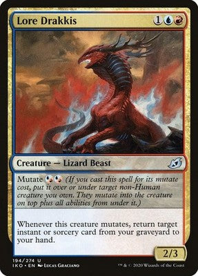 Lore Drakkis IKO 194 NM Magic: The Gathering