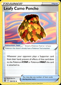 Leafy Camo Poncho Silver Tempest 160/195 Uncommon Pokémon — English