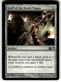 Staff of the Death Magus Magic 2014 (M14) 219 U Magic: The Gathering Near Mint