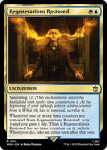 Regenerations Restored WHO 151 NM Magic: The Gathering
