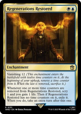 Regenerations Restored WHO 151 NM Magic: The Gathering