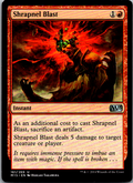 Shrapnel Blast Magic 2015 (M15) 161 U Magic: The Gathering Near Mint