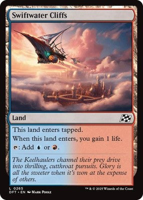 Swiftwater Cliffs DFT 265 NM Magic: The Gathering