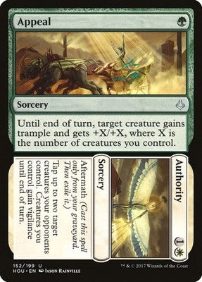 Appeal // Authority HOU 152 NM Magic: The Gathering