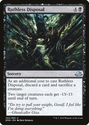 Ruthless Disposal EMN 103 NM Magic: The Gathering