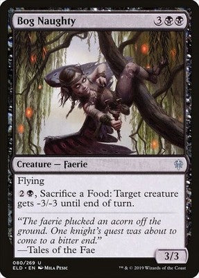 Bog Naughty ELD 80 NM Magic: The Gathering