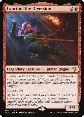 Laurine, the Diversion VOC 25 NM Magic: The Gathering