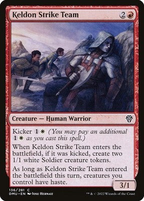 Keldon Strike Team DMU 136 NM Magic: The Gathering