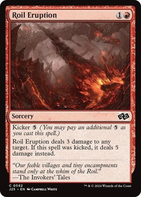 Roil Eruption J25 592 NM Magic: The Gathering