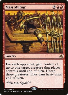 Mass Mutiny E02 27 NM Magic: The Gathering