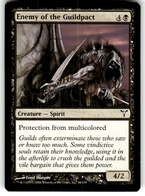 Enemy of the Guildpact Dissension 44 C Magic: The Gathering Near Mint