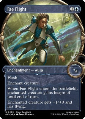 Fae Flight MKM 295 NM Magic: The Gathering