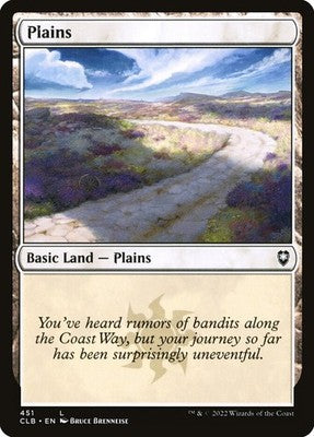 Plains CLB 451 Foil NM Magic: The Gathering