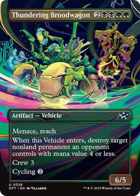 Thundering Broodwagon DFT 328 NM Magic: The Gathering