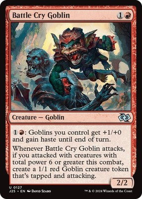 Battle Cry Goblin J25 127 NM Magic: The Gathering