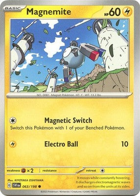 Magnemite 063/198 SV01: Scarlet & Violet Base Set Pokémon TCG