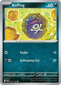 Koffing 091/159 SV09: Journey Together Reverse Holofoil Pokémon TCG