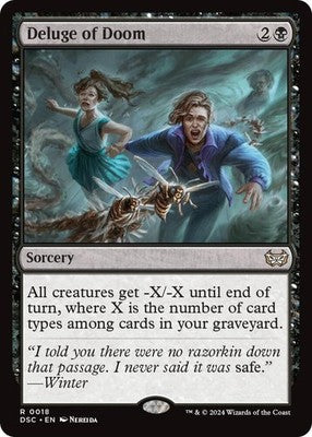 Deluge of Doom DSC 18 NM Magic: The Gathering
