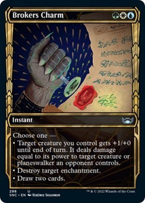 Brokers Charm SNC 298 NM Magic: The Gathering