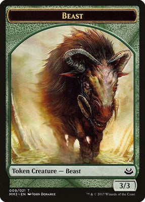Beast TMM3 9 NM Magic: The Gathering