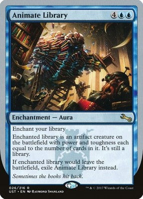 Animate Library UST 26 NM Magic: The Gathering