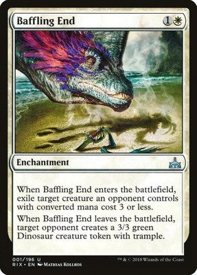 Baffling End RIX 1 NM Magic: The Gathering