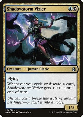 Shadowstorm Vizier AKH 206 NM Magic: The Gathering