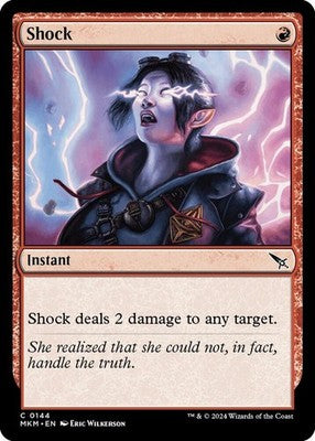 Shock MKM 144 Foil NM Magic: The Gathering