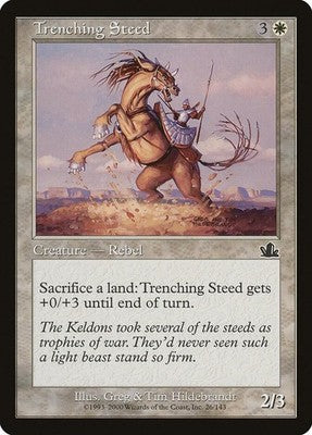 Trenching Steed PCY 26 LP Magic: The Gathering