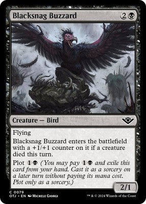 Blacksnag Buzzard OTJ 79 NM Magic: The Gathering