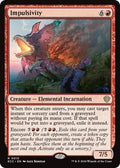 Impulsivity ECC 13 NM Magic: The Gathering