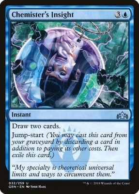 Chemister's Insight GRN 32 NM Magic: The Gathering