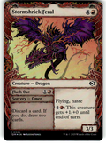 Stormshriek Feral (Showcase) Tarkir: Dragonstorm 304 C Foil Magic: The Gathering