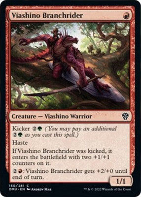 Viashino Branchrider DMU 150 NM Magic: The Gathering