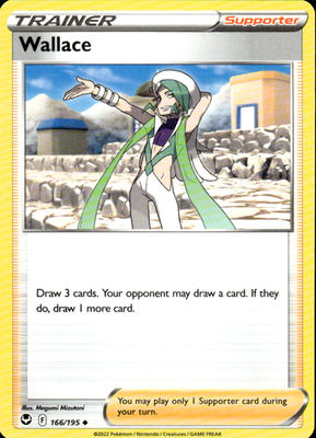 Wallace Silver Tempest 166/195 Uncommon Pokémon — English Near Mint
