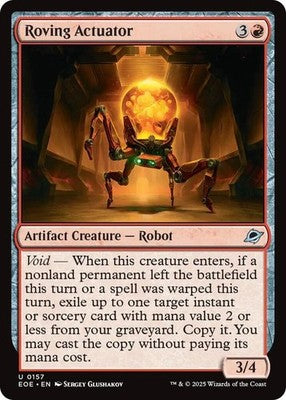 Roving Actuator EOE 157 NM Magic: The Gathering