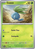Oddish 001/197 SV03: Obsidian Flames Reverse Holofoil Pokémon TCG