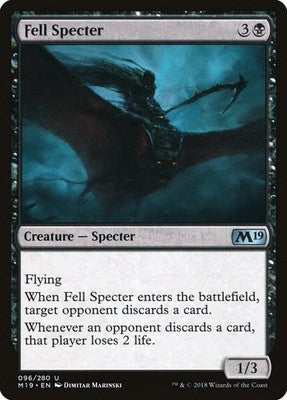 Fell Specter M19 96 NM Magic: The Gathering