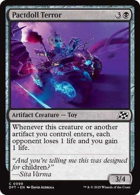 Pactdoll Terror DFT 99 NM Magic: The Gathering
